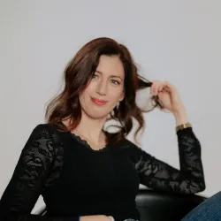 Moderatorin Claudia Pichler